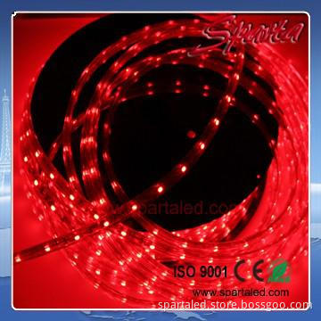 Red SMD 5050 led strip AC220V with power cord